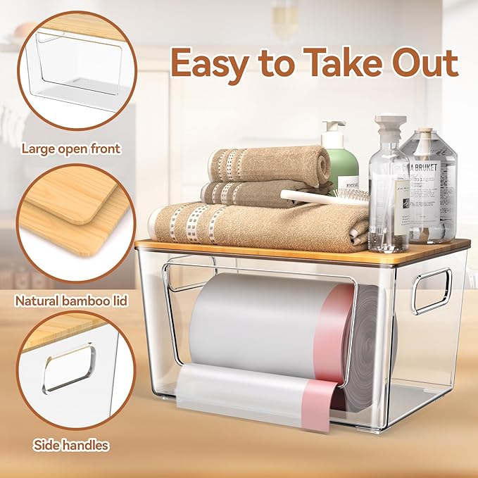 spospo 2 Pack Trash Bag Holder - Image 4