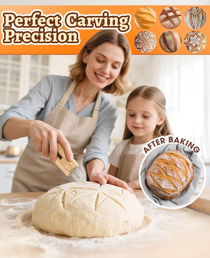 Sourdough Bread Lame, Magnetic Dough Scoring Tool - Image 4
