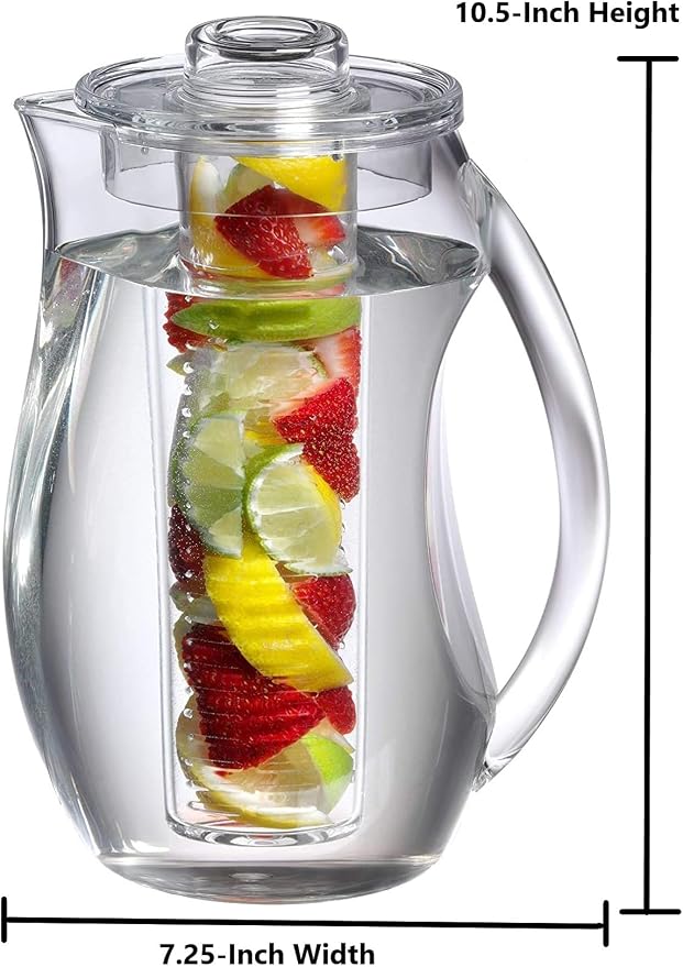 Prodyne Fruit Infusion Flavor Pitcher, 93 oz. - Image 2