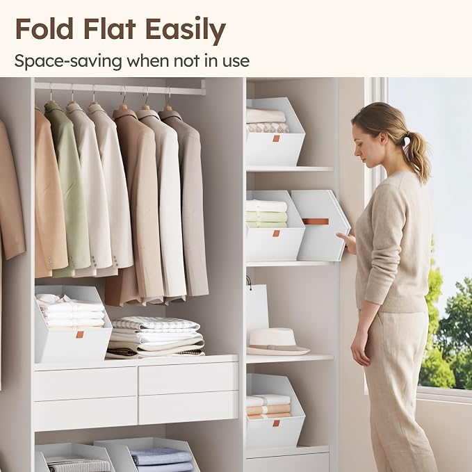 Homsorout Fabric Closet Storage Cubes - Image 5