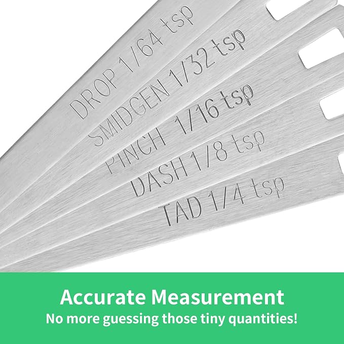 5PCS Small Measuring Spoons Set - Image 4