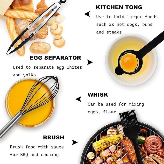 Silicone Kitchen Utensils Set - Image 6