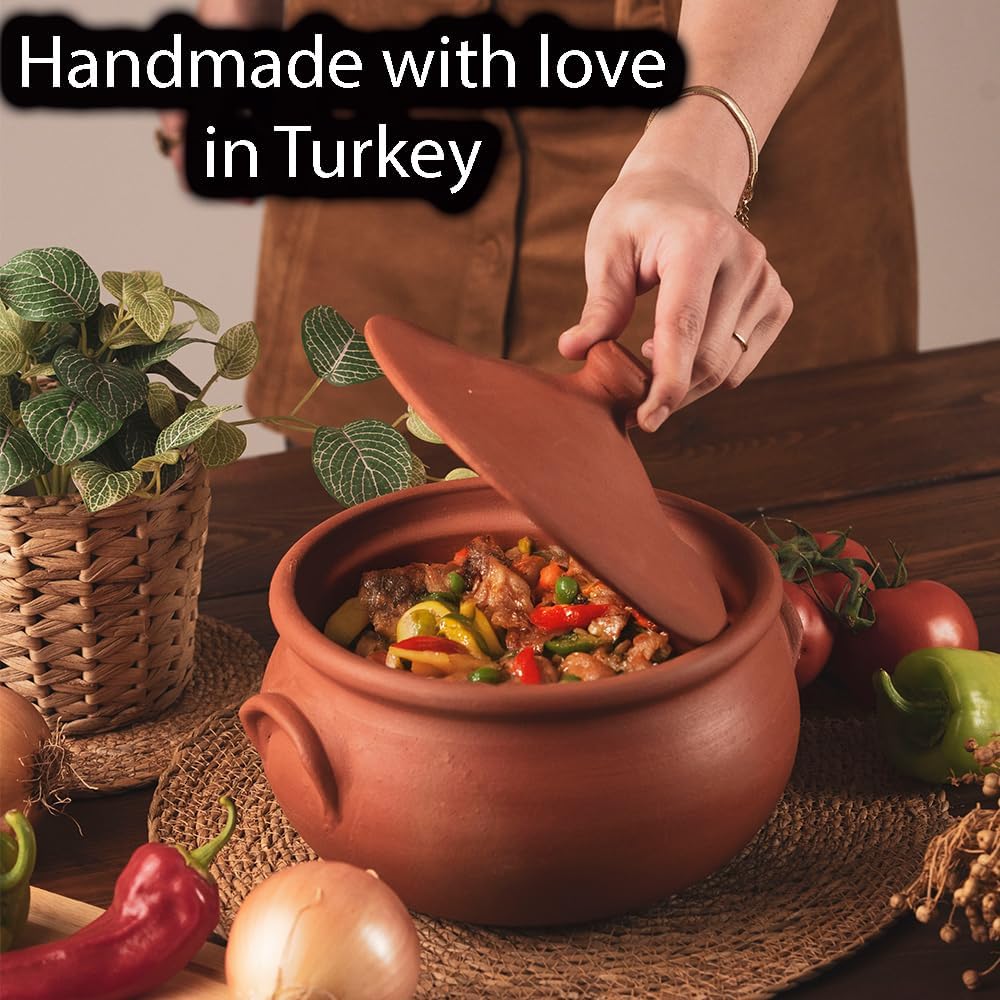 Earthenware Clay Mud Eathern Terracotta Cooking Pot Pottery Cazuela