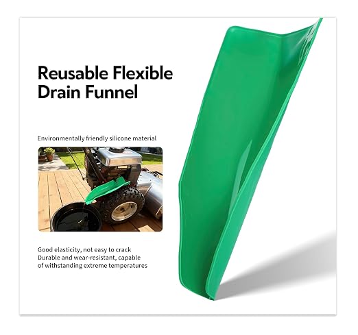 Reusable Flexible Oil Drain Funnel Form a Foldable Bendable Flex Funnel - Image 8