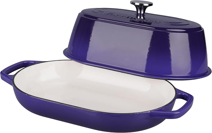 VORRINGARD Enameled Cast Iron Dutch Oven Pot - Image 5