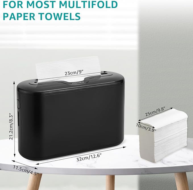 Paper Towel Holder Countertop, Commercial Paper Towel Dispenser, Hand Towel - Image 4