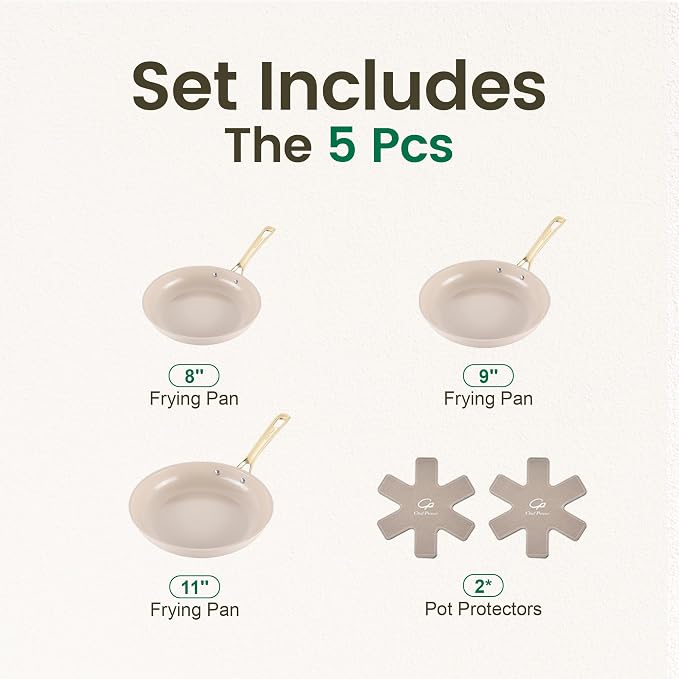 Chef Power Ceramic Frying Pan - Image 2