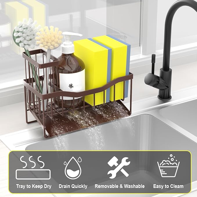 Fssvcd Maifan Sink Caddy Sponge Holder - Image 3
