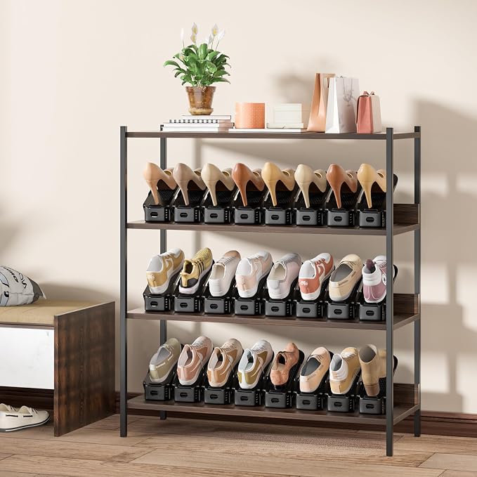 Neprock Shoe Slots Organizer, Shoe Storage Organizer Shoe Rack - Image 7