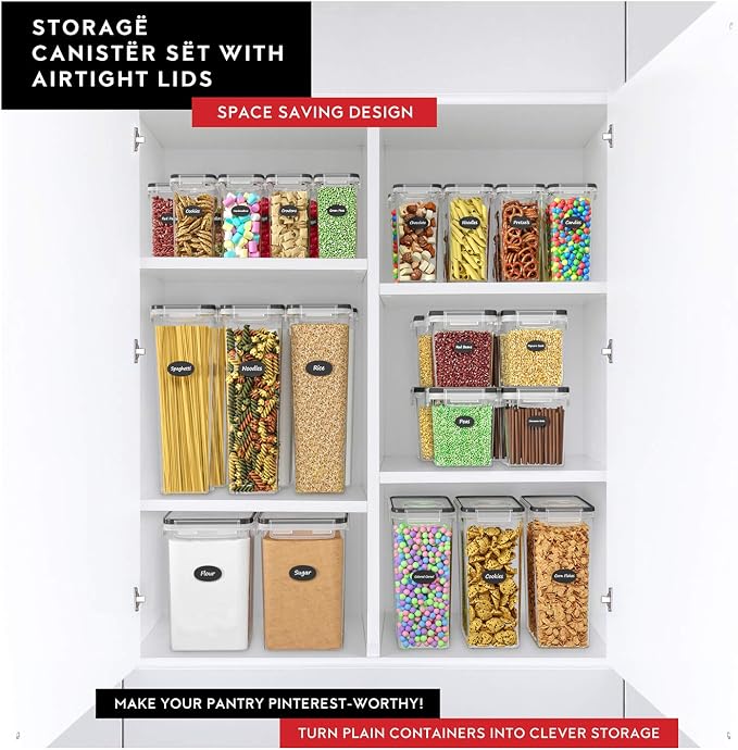 DWËLLZA KITCHEN Airtight Food Storage Container Set - Image 2
