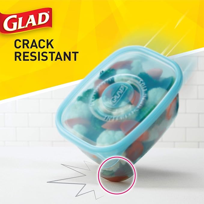 Glad GladWare FreezerWare Food Storage Containers - Image 9