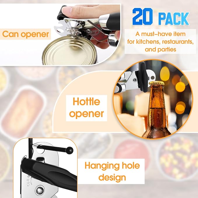 Gisafai 20 Pcs Manual Can Opener - Image 3