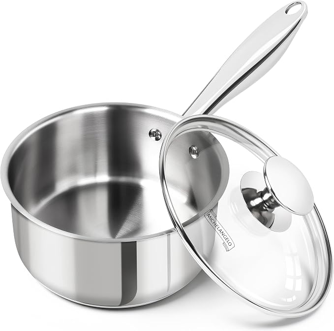 MICHELANGELO 1.5 Quart Saucepan by Michelangelo