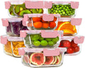 HOMBERKING Glass Food Storage Containers by HOMBERKING