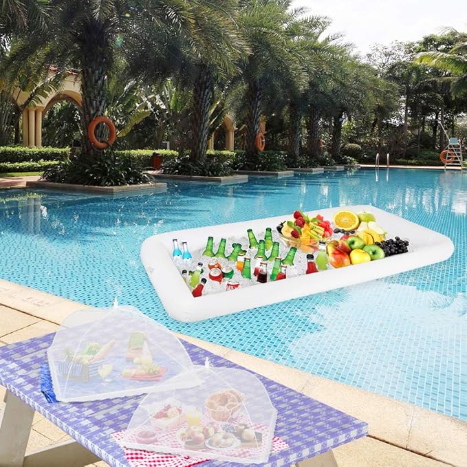 1PCS Inflatable Serving Bars and 3PCS Mesh Food Umbrella Covers Tent - Image 5