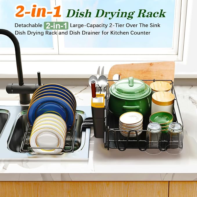 Runnatal 2-Tier Dish Drying Rack - Image 3