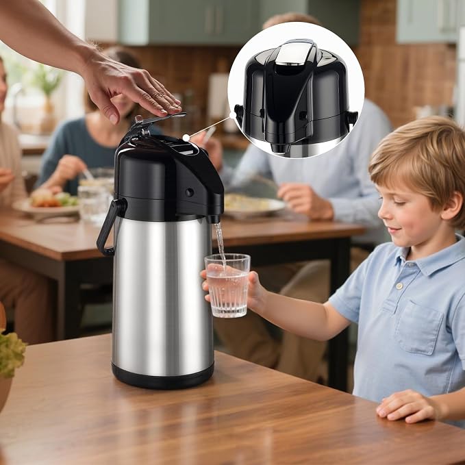 PARACITY Upgraded Airpot Coffee Carafe - Image 8
