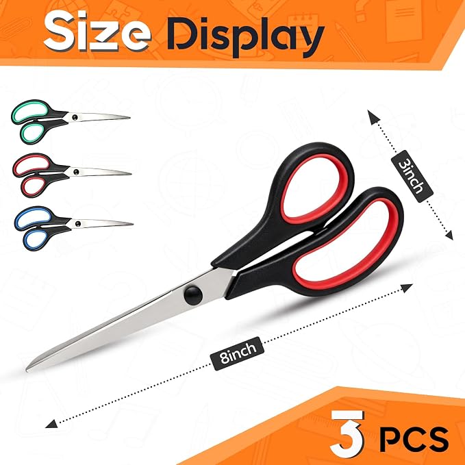 Scissors 8.5 Inch scissors all purpose - Image 2