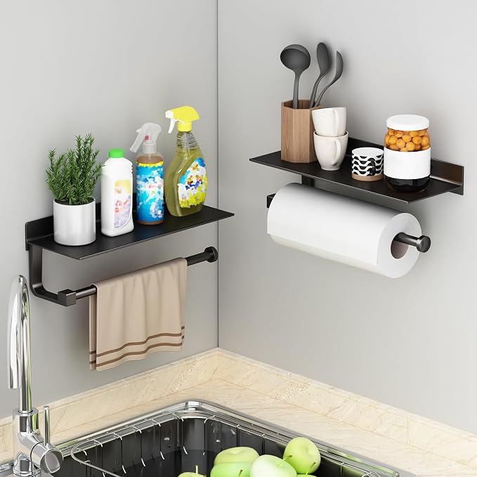 Danpoo Wall Mount Paper Towel Holder - Image 4