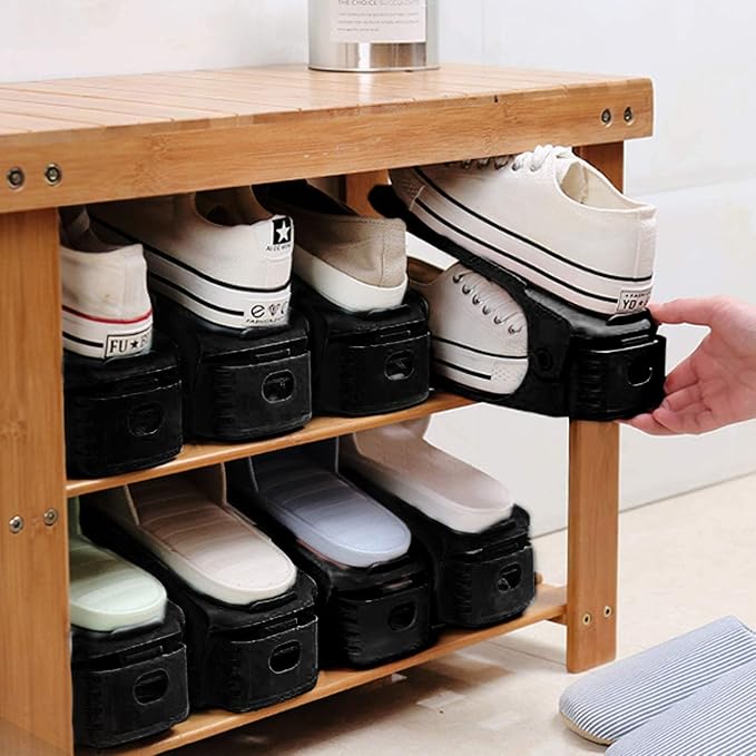 Neprock Closet Shoe Organizer, Shoe Storage Organizer Shoe Rack - Image 5