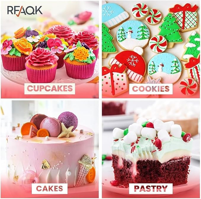 RFAQK 200PCs Cake Decorating Kit - Image 4