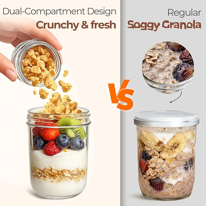 ComSaf Overnight Oats Containers - Image 4