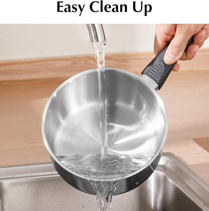 KOCH SYSTEME CS Stainless Steel Sauce Pan - Image 5