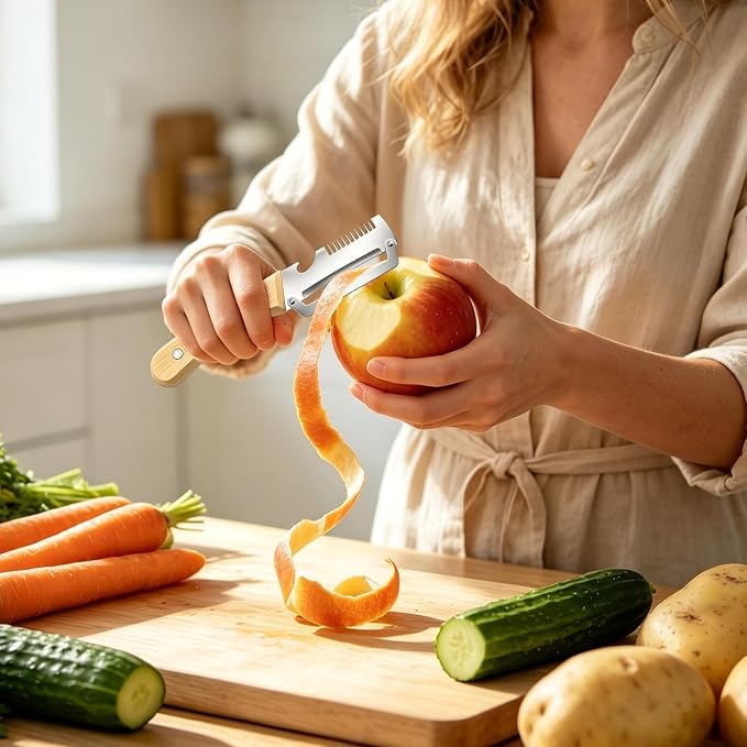 2 Pack Multifunctional Vegetable Peeler - Image 7