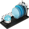 Small Dish Drying Rack - Compact Dish Rack for Kitchen Counter with