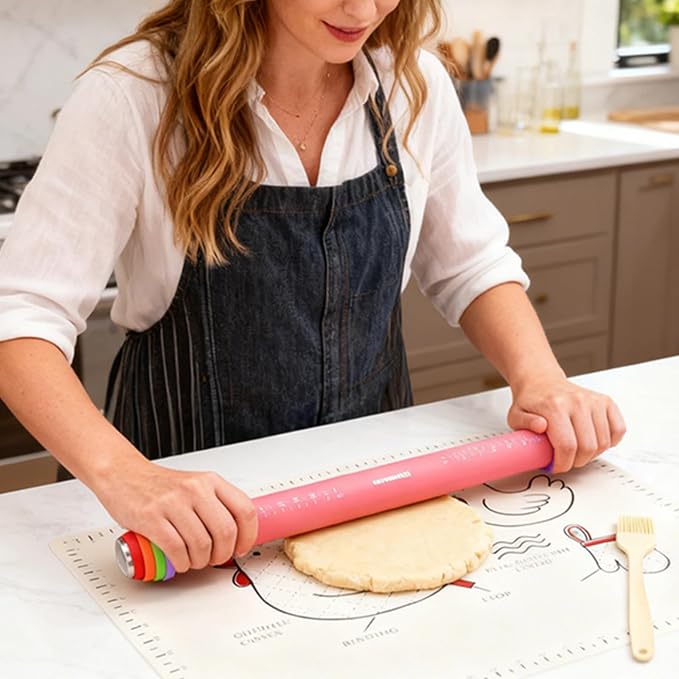 3Pcs Adjustable Rolling Pin Sets - Image 8