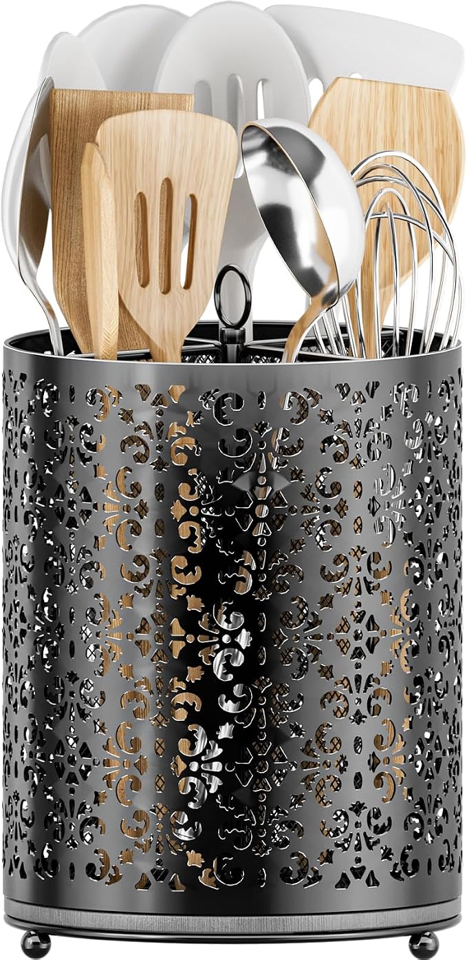 YIUKEA 360° Rotating Utensil Holder by YIUKEA