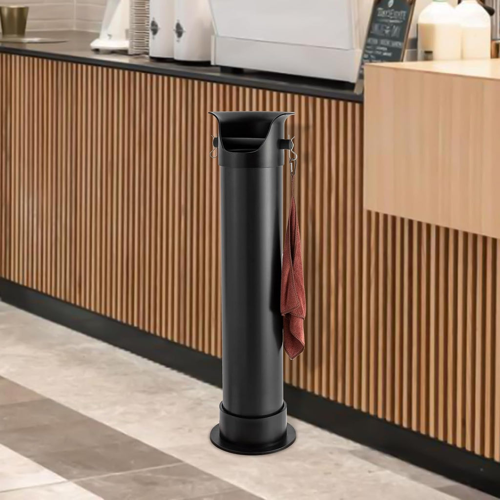 Knock Box for Coffee Grounds Commercial Floor Standing Knockbox with