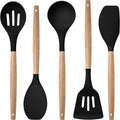 Herogo 5-Piece Cooking Utensils Set, Silicone Kitchen Utensils Set by Herogo