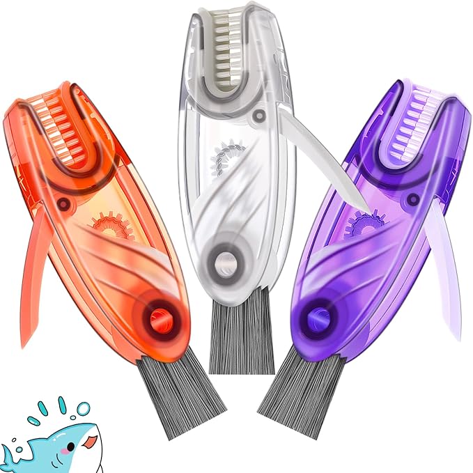 4 in 1 Cup Lid Cleaning Brush, Portable Water Bottle Brush, Bottle Gaps by Unknown