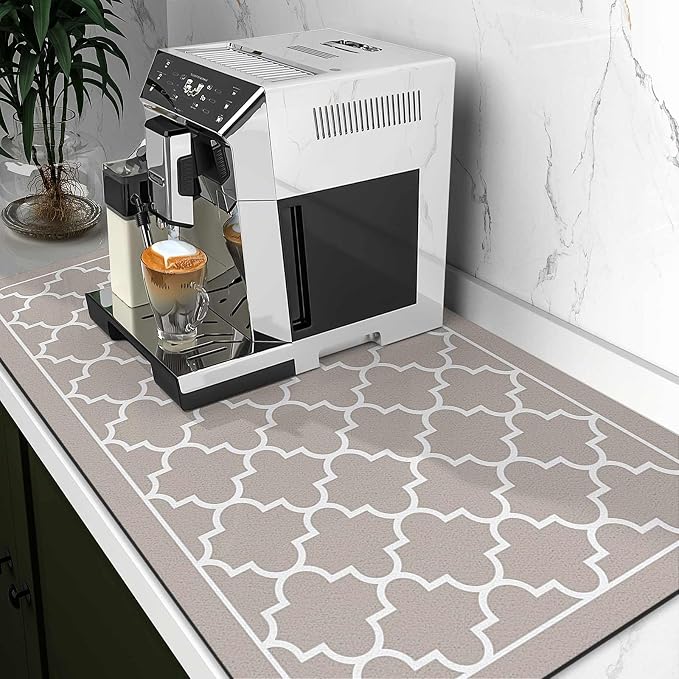 WISELIFE Dish Drying Mat Super Absorbent Drying Mat Large Dish Drying Mats - Image 2