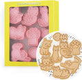 8 Pcs Cookie Cutters Set 3D Holiday Cookie Cutters by Tuxxzis