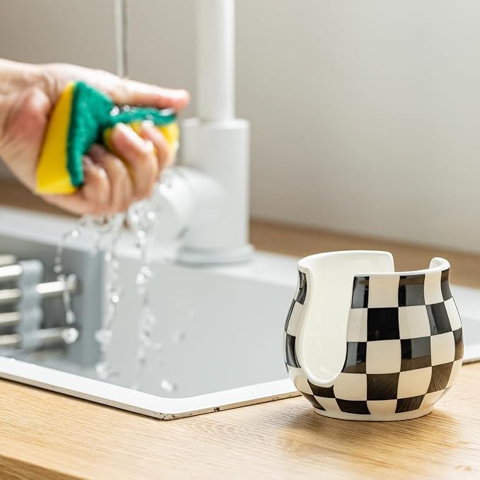 Zoeeker Checkered Sponge Holder - Image 5