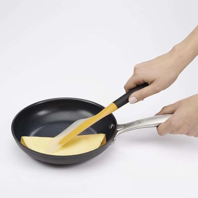 OXO Good Grips Small Flip and Fold Silicone Omelet Turner - Image 3