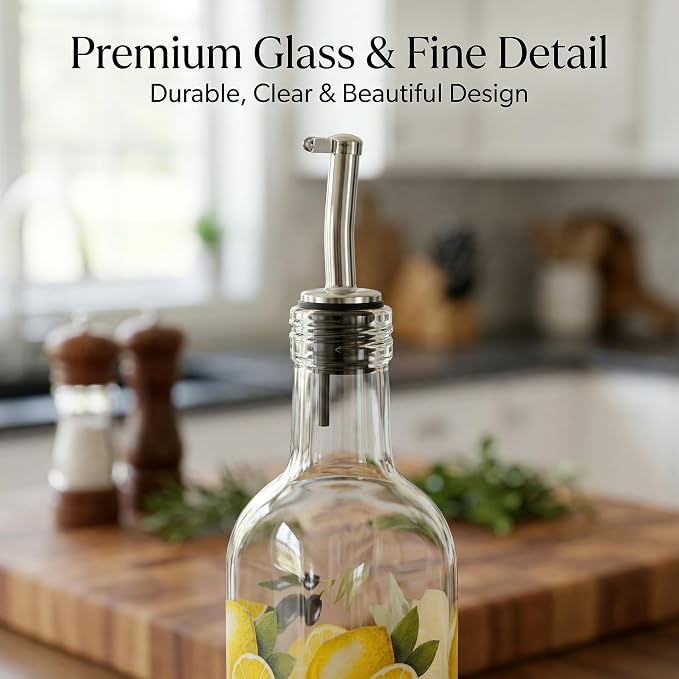 Topadorn 17 oz Olive Oil Dispenser Bottle Set - Image 7