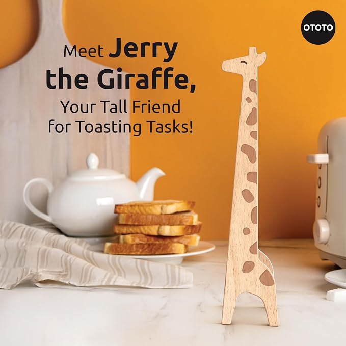 NEW OTOTO Jerry the Giraffe Toaster Tongs - Image 2