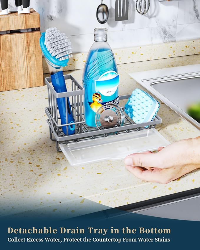Consumest Sponge Holder for Kitchen Sink - Image 4