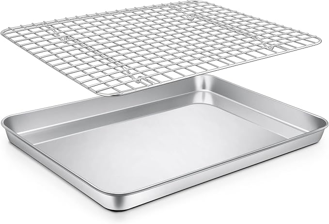 P&P CHEF 12.5 Inch Toaster Oven Pan by PPCHEF