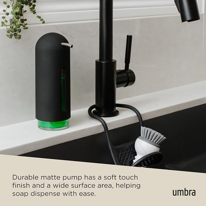 Umbra Penguin 12 oz Soap Pump, Kitchen Soap Dispenser, Also Works - Image 4