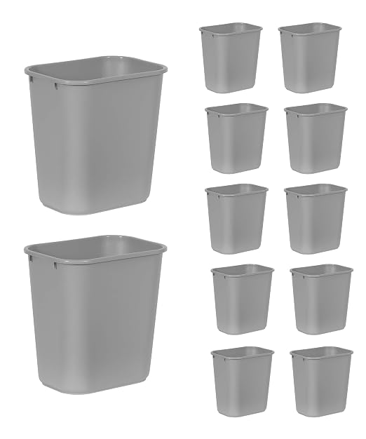 Rubbermaid Commercial Products Wastebasket/Trash Can, 7-Gallon/28-Quart by RubbermaidCommercialProducts