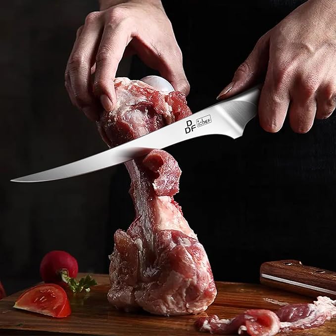 DDF iohEF Fillet Knife 7 Inch Professional Boning Knife High Carbon Japanese - Image 5