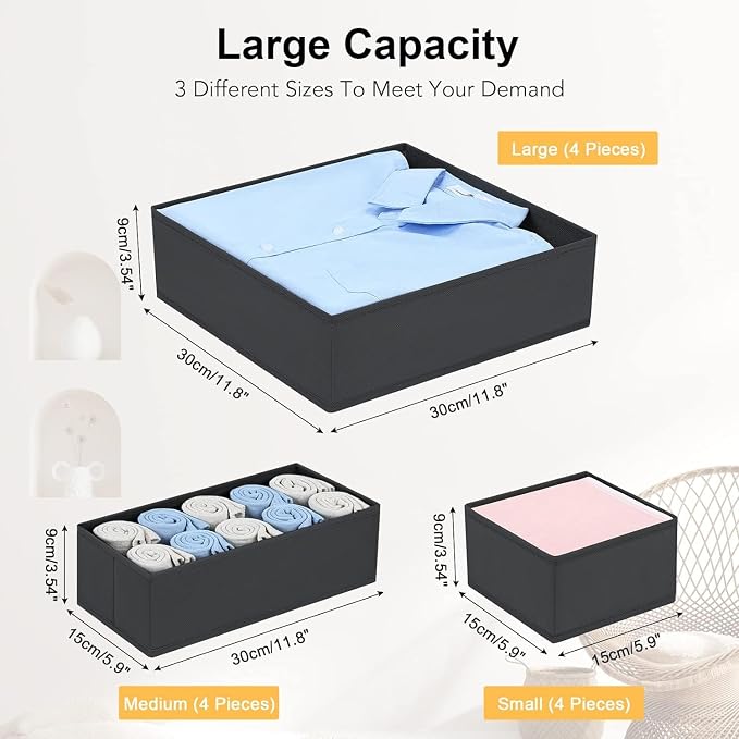 DIMJ Drawer Organizer 15 Pack - Image 3