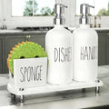Cisily Kitchen Soap Dispenser Set Comes by CISILYHOMELIFE