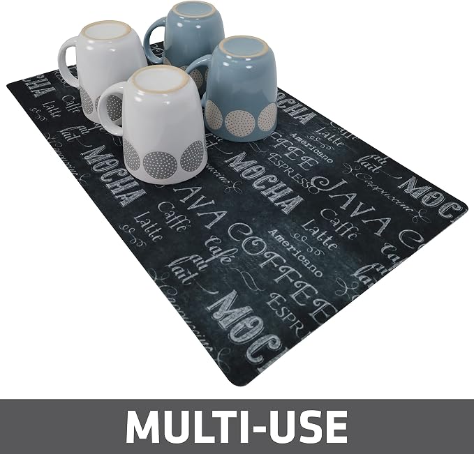 Drymate Coffee Maker Mat, Protects Kitchen Countertops From Spills, Stains & - Image 4