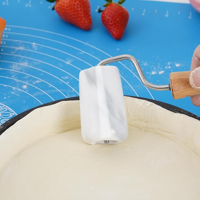 Tianman Small Marble Rolling Pin Pizza Roller, Marble Pastry Roller Non-Stick - Image 7