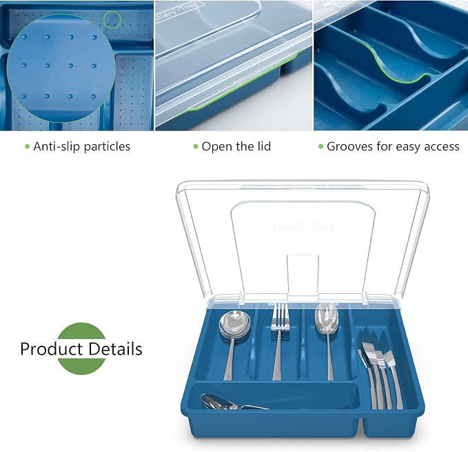    , Plastic Silverware Tray - Image 3